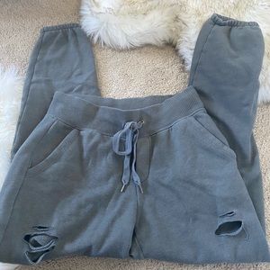 Aerie Distressed Joggers